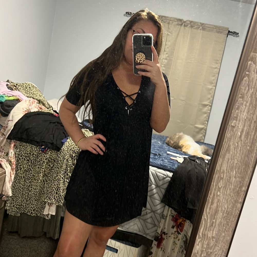 Black Mini Dress